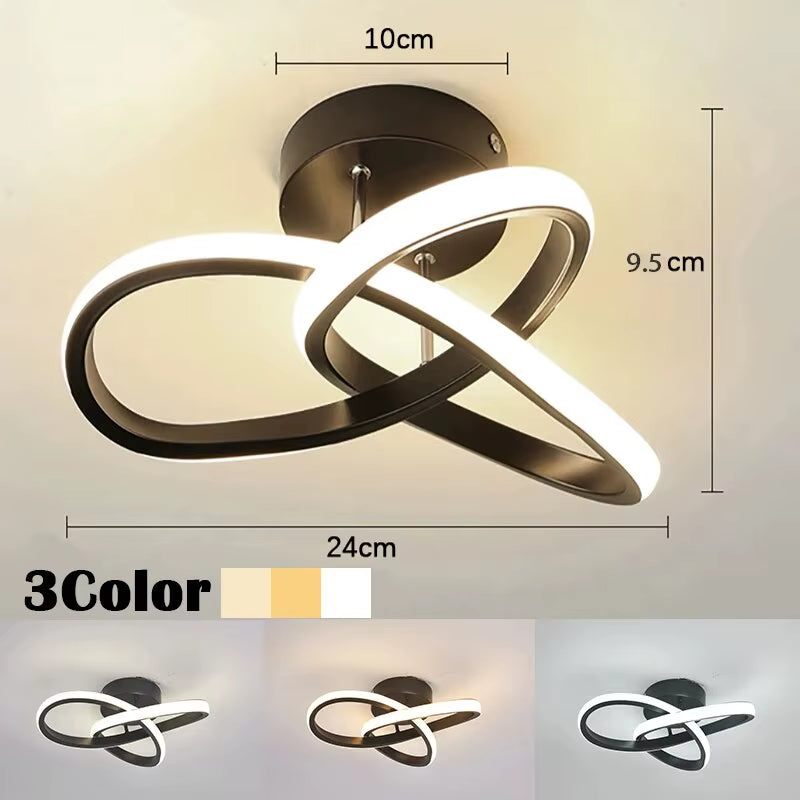 Corp de iluminat LED Decorativ – 3 Culori | Stil Modern pentru Casa Ta