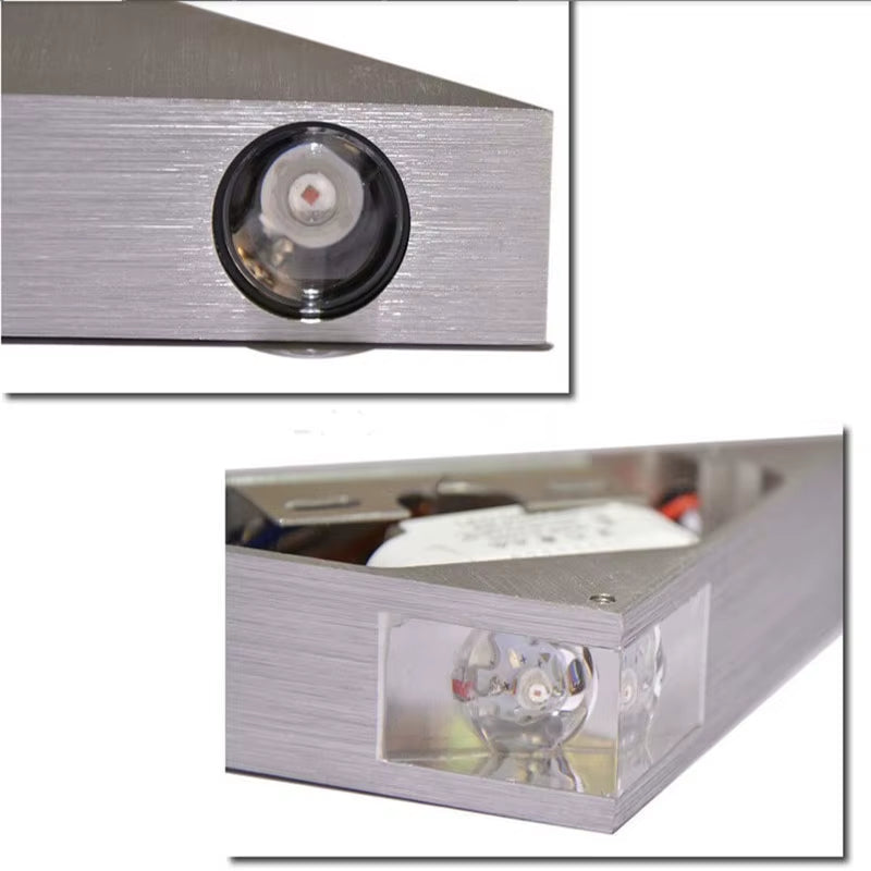 Aplica de Perete LED Modernă 3W – Corp din Aluminiu, Design Triunghiular, Lumină Decorativă pentru Dormitor, Baie sau Hol