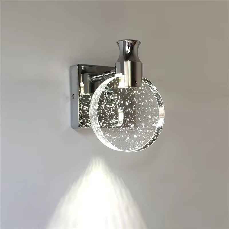 LED Cristal pentru Perete – Lumină Elegantă pentru Dormitor, Living, Baie sau Oglindă Machiaj