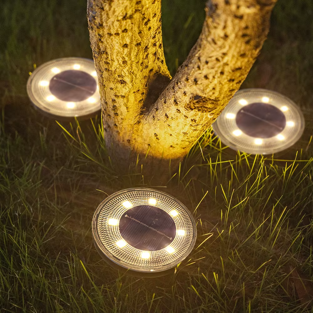 Lumină Solară LED IP68 pentru Exterior – Grădină & Alei