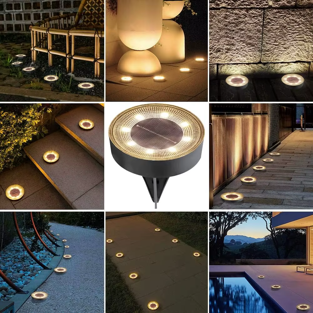 Lumină Solară LED IP68 pentru Exterior – Grădină & Alei