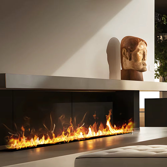 Șemineu Decorativ 3D cu Abur și Lumină – Model Modern
