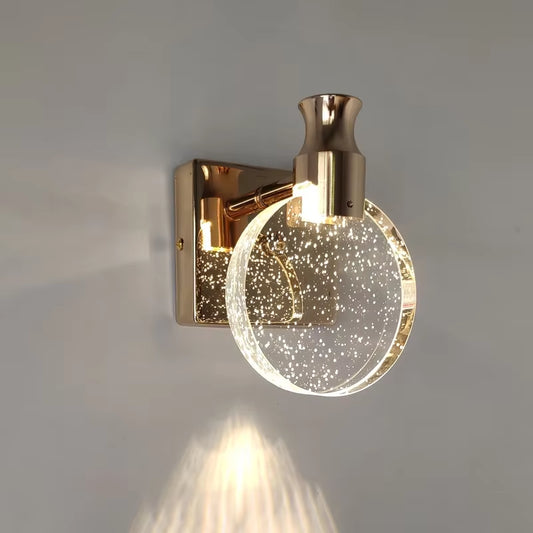 LED Cristal pentru Perete – Lumină Elegantă pentru Dormitor, Living, Baie sau Oglindă Machiaj